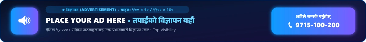 Place Your Ad Here - Header Leaderboard